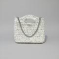 Sac Romane - Blanc et Argent